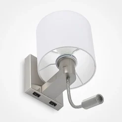 væglampe Brinja, 45 cm, drejelig, læselampe, E27^Lucande Best