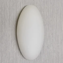 væglampe Jemima, 24 cm, glas, elliptisk^Lucande Clearance