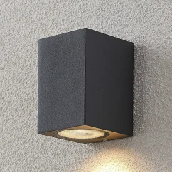 vægspot Lavina, 10 cm, antracit, GU10, 1 lyskilde.^Lucande Hot