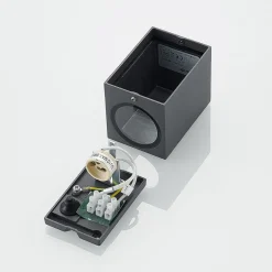 vægspot Lavina, 10 cm, antracit, GU10, 1 lyskilde.^Lucande Hot