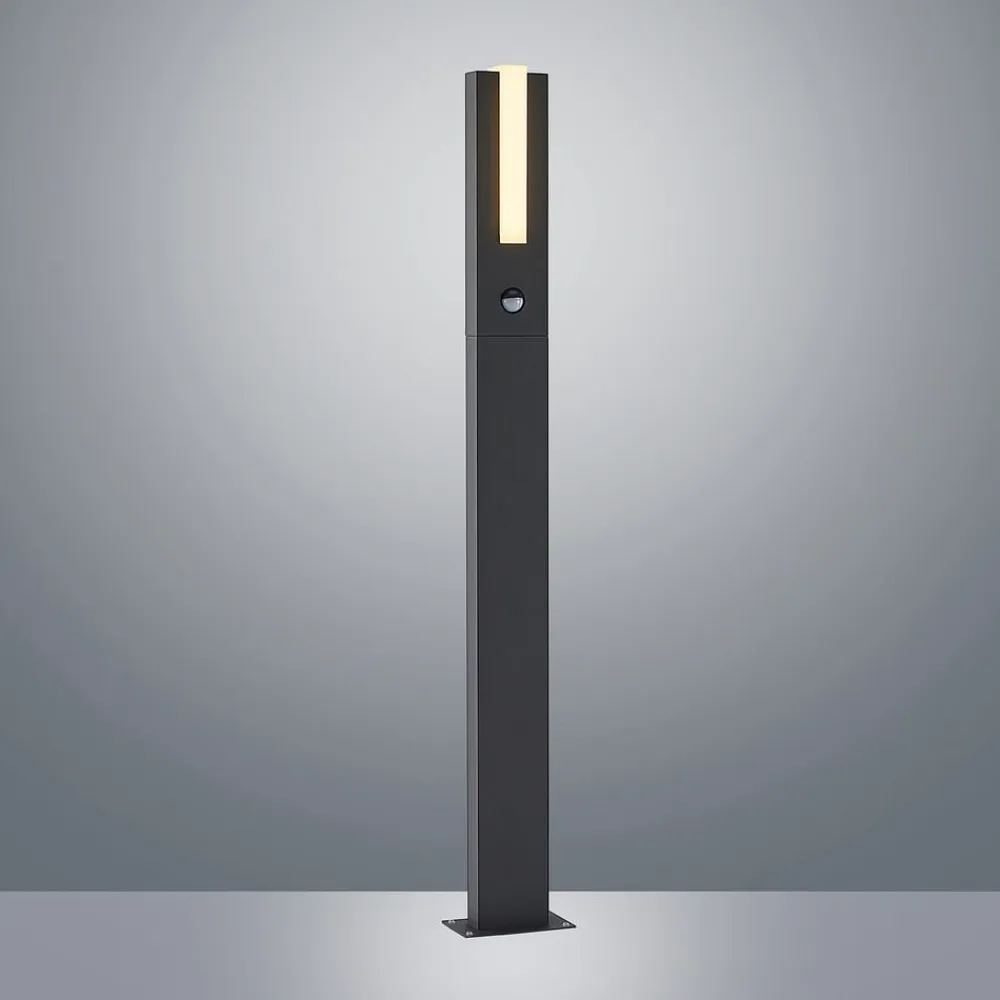 Lucande Virgalia LED-vejlampe, bevægelsessensor, 100 cm, IP54