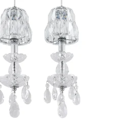 Yasanie LED-pendellampe, 5 lyskilder, rund^Lucande Hot