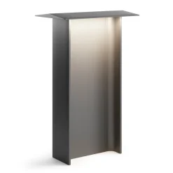 Luceplan Fienile LED-gadelampe 72 cm mørkegrå