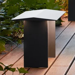 Luceplan Sokkellamper>Fienile LED-sokkellampe 32 cm mørkegrå