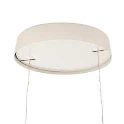 Illan LED-hængelampe i træ, dæmpbar Ø 60 cm^Luceplan Sale