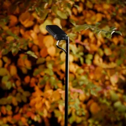 LED-vejlampe Flia, 3 lyskilder, sort, plast^Luceplan Online