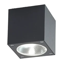 Lucande Lukas - terningeformet LED-udendørsloftslampe