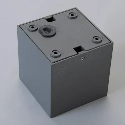 Lucande Lukas - terningeformet LED-udendørsloftslampe