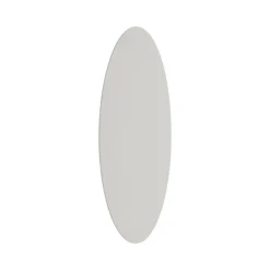 TK Lighting Luna væglampe, beige, indirekte lys, Ø 30 cm, stål