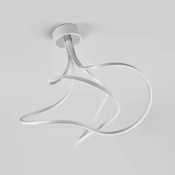 Domiluce Loftlamper>Lungo alu LED-loftlampe, højde 42 cm