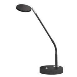 FH Lighting Arbejdsrum/Kontor>Lunia LED-bordlampe, kan dæmpes, sandet sort