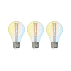 Smart LED E27 A60 7W ZigBee Philips Hue sæt med 3 stk^LUUMR Discount