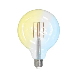 LUUMR Smarte Lyskilder>Smart LED E27 G125 7W ZigBee Philips Hue sæt med 2 stk