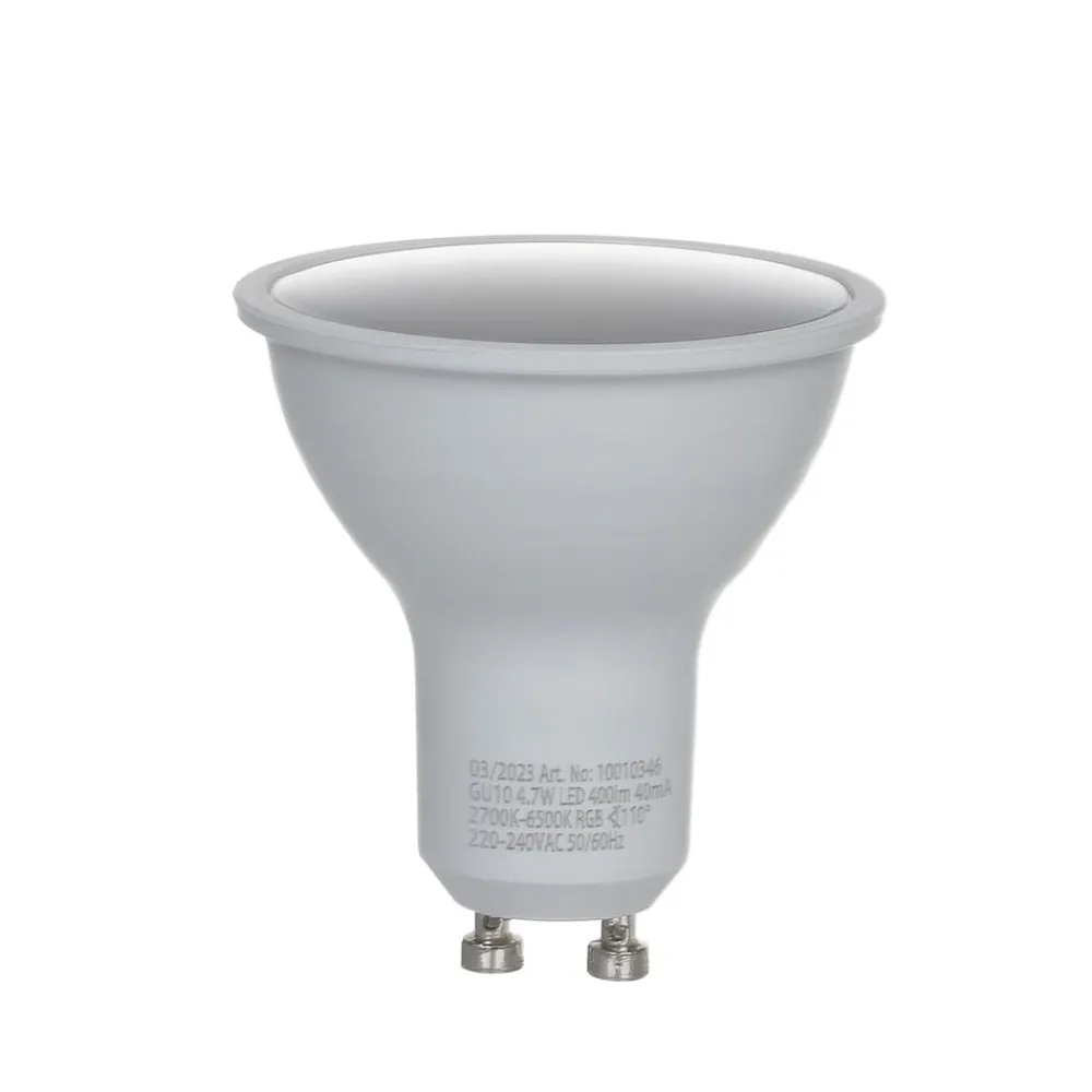 LUUMR Smart LED, GU10, 4,7 W, RGBW, CCT, Tuya, WLAN, mat