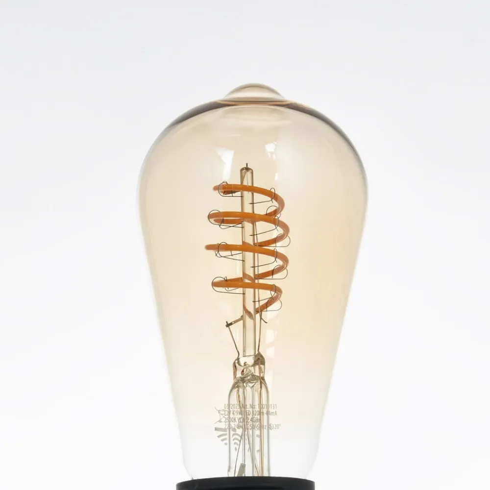 LUUMR Smart LED-pære E27 ST64 ravfarvet 4,9 W Tuya WLAN