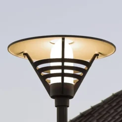 Lygtepæl Gemini 517, i sort^Konstsmide Best