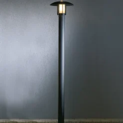 Konstsmide Lygtepæle>Lygtepæl Heimdal, højde 200 cm, sort