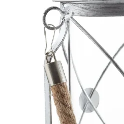 Lys lanterne bordlampe Kirian sølv-antik^EGLO Hot