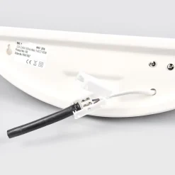 Lys væglampe i gips, kan males^Searchlight Hot