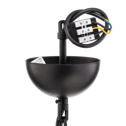 Avonni Lysekrone AV-7002-1876-6BSY med glasskærme