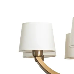 Lysekrone AV-1876-6ES med 6 lyskilder og skærme^Avonni Clearance