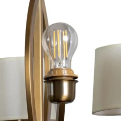 Lysekrone AV-1876-6ES med 6 lyskilder og skærme^Avonni Clearance