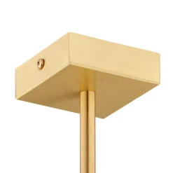 Lysekrone Azzi tekstilskærm med 5 lyskilder, hvid^Argon New