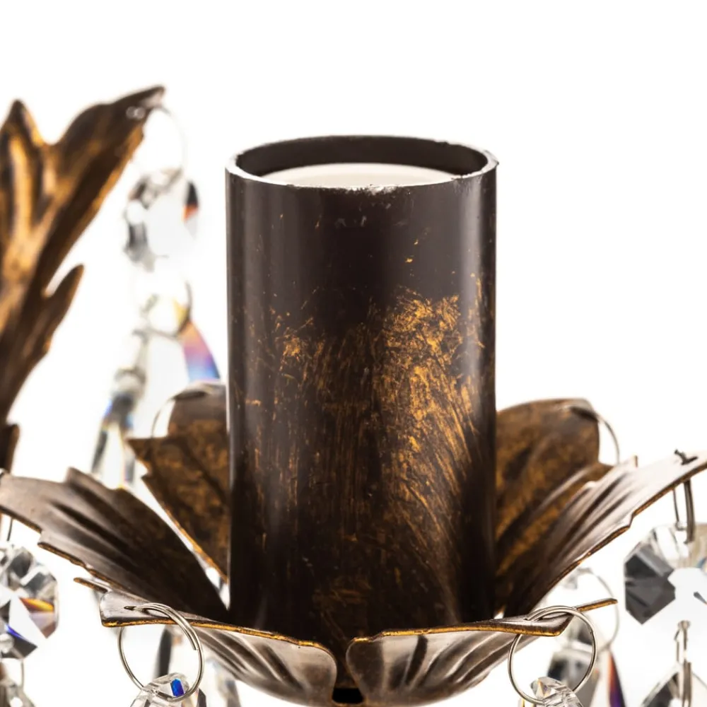 ONLI Lysekroner>Lysekrone Botte i metal med 5 lyskilder, bronze