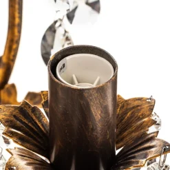 ONLI Lysekrone Botte i metal med 8 lyskilder, bronze