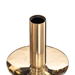 Lucea Lysekrone Castro, antik messing, 5 lyskilder