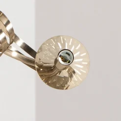 Lysekrone Castro, messing antik, 8 lyskilder^Lucea Best