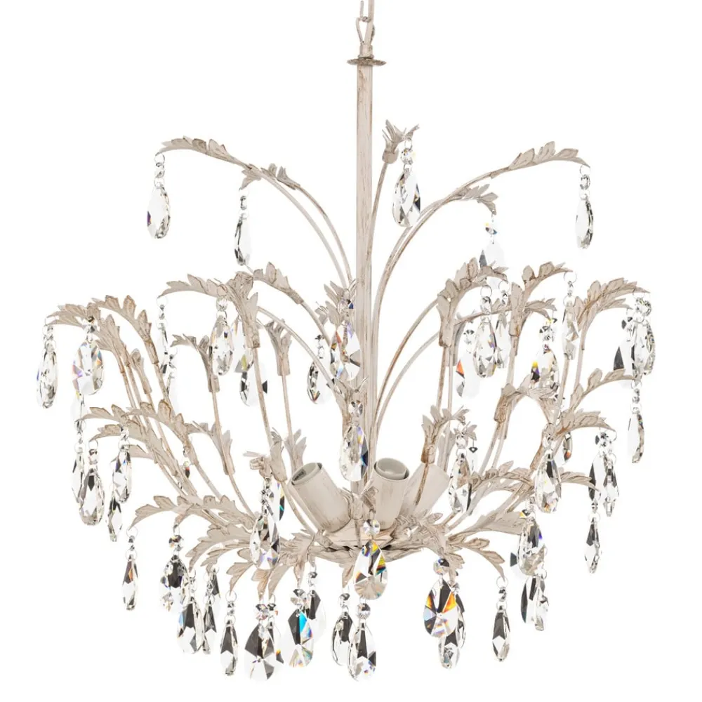 ONLI Lysekrone Cesta, 5 lyskilder med krystaller