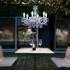 Lysekrone Drylight til udendørs, app kontrolleret^Masiero Best