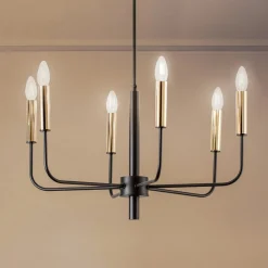 Luminex Lysekrone Hedwig, 6 lyskilder