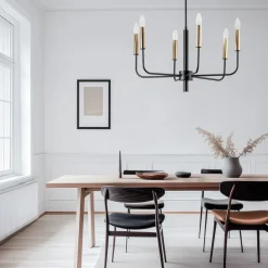 Luminex Lysekrone Hedwig, 6 lyskilder