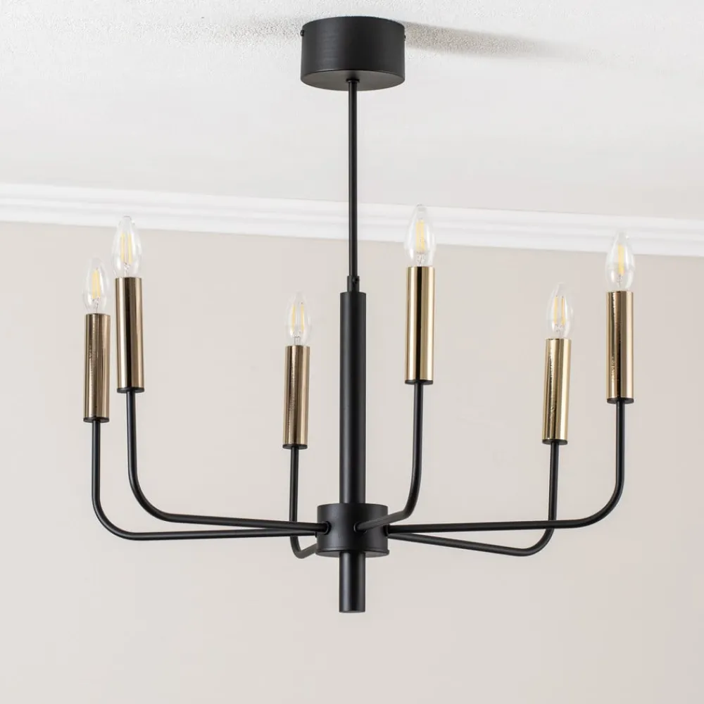 Luminex Lysekrone Hedwig, 6 lyskilder