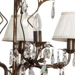 Lysekrone Karen 5 lyskilder bronze^ONLI Outlet