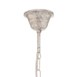 Lysekrone Kate, 5 lyskilder hvid, rosékrystaller^ONLI Best