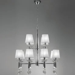 Lysekrone Lilja 12-lys^Mantra Iluminación New