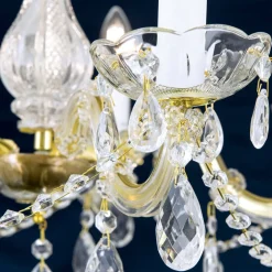 ORION Lysekrone Marie Claire krystalglas 5 lyskilder