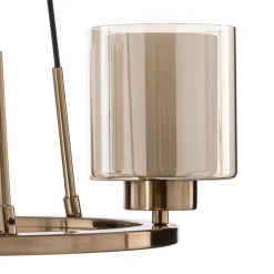 Lysekrone Ressa, Ø 44 cm, messing antik, 3 lyskilder.^Lucea Outlet