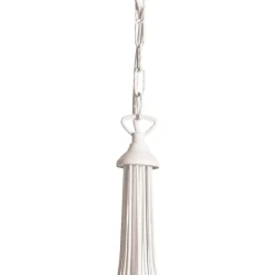 ALDEX Lysekrone Rosa, hvid, 12 lyskilder, metal