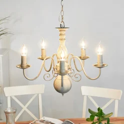 Searchlight Lysekroner>Lysekronen Greythorne, 5 lyskilder