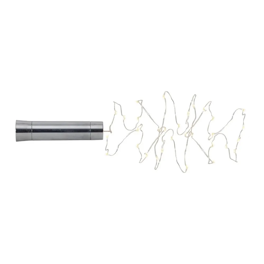 STAR TRADING Dekorationsbelysning>Lyskæde til flasker Dew Drops 200 cm batteri