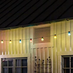 Lyskæder til ølhaven 10 farverige LED-pærer^Konstsmide Christmas