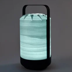 LZF LAMPS LZF Mini Chou LED-bordlampe, batteri, blå