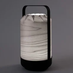 LZF Mini Chou LED-bordlampe, batteri, grå^LZF LAMPS Online