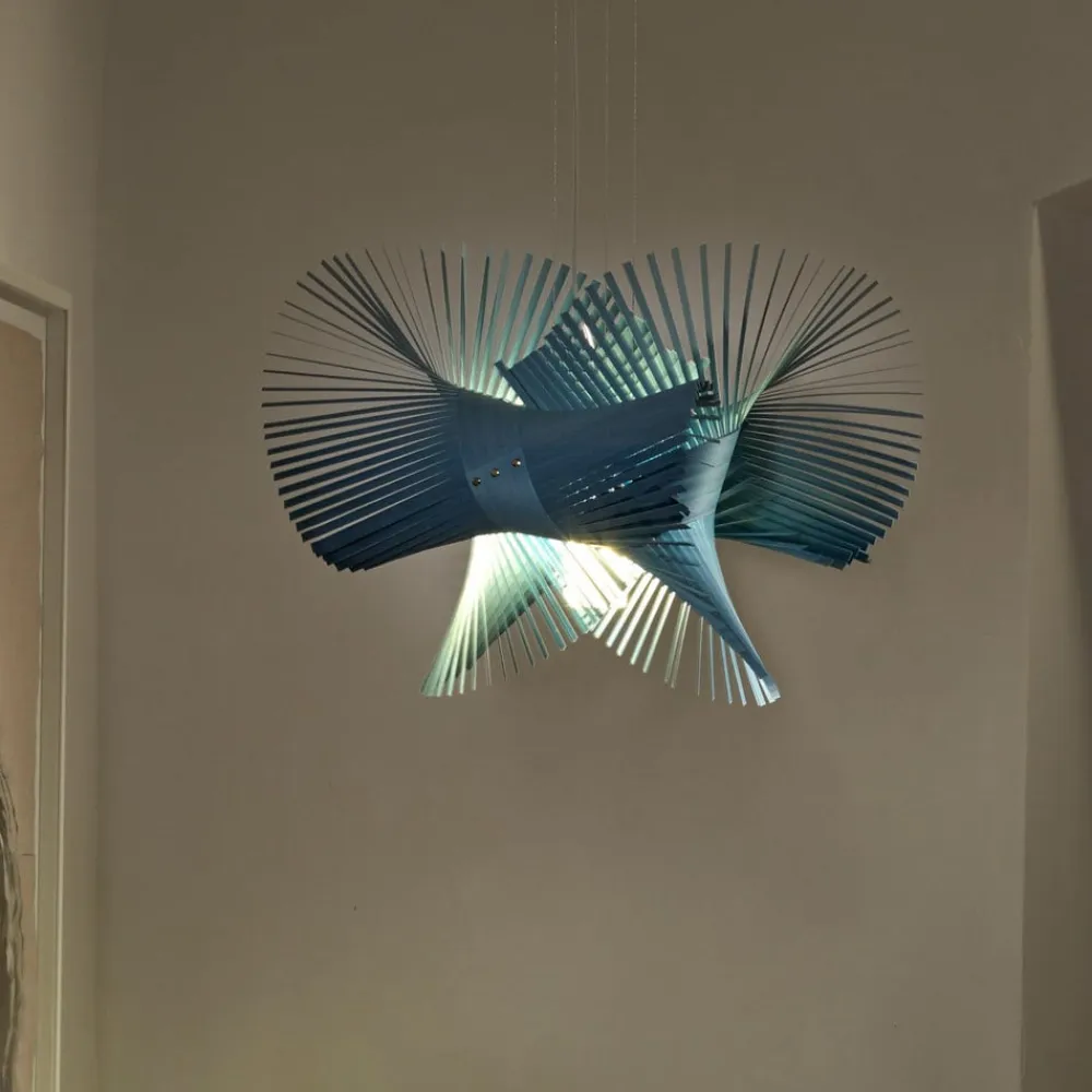 LZF LAMPS Bæredygtige Lamper>LZF Minimikado pendellampe, blå