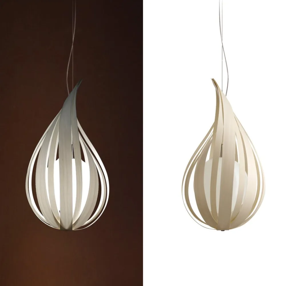 LZF LAMPS LZF Raindrop medium hængelampe, elfenben