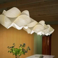 LZF Swirl pendellampe sort kabel Ø 54cm elfenben^LZF LAMPS Sale